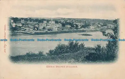R027050 Menai Bridge Village. Wyndham. 1904