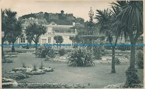 R026621 Princess Gardens and Pavillon. Torquay. Judges Ltd. No 2834. 1923