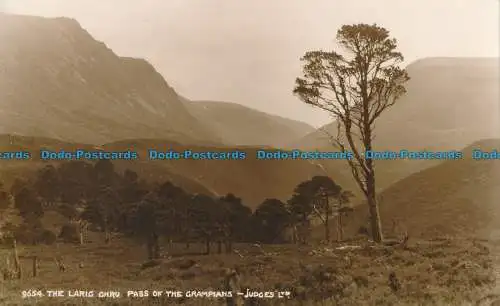 R027152 Der Larig Ghru Pass der Grampians. Judges Ltd. No 9654