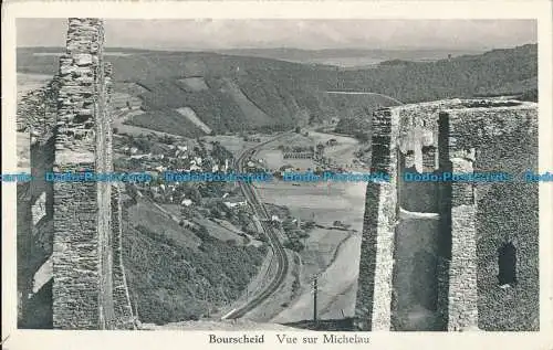 R027843 Bourscheid. Vue sur Michelau. Paul Kraus. Nr 711