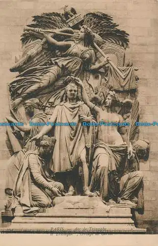 R027890 Paris. Arc de Triomphe