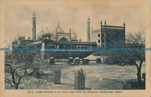 R027969 Juma Musjid. Erbaut von Kaiser Shahjehan. Delhi. Der Bogen