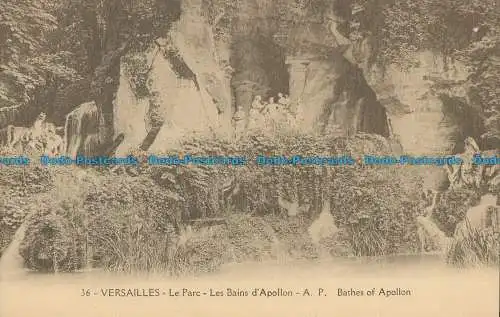 R028632 Versailles. Bäder von Apollon. A. Papeghin. Nr 36