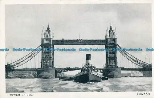 R027370 Tower Bridge. London. D.F. und S