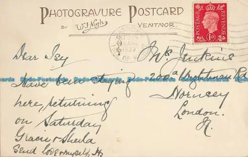 R028069 Die 6 Wunder der Isle of Wight. Mehrfachansicht. Nahe. 1939