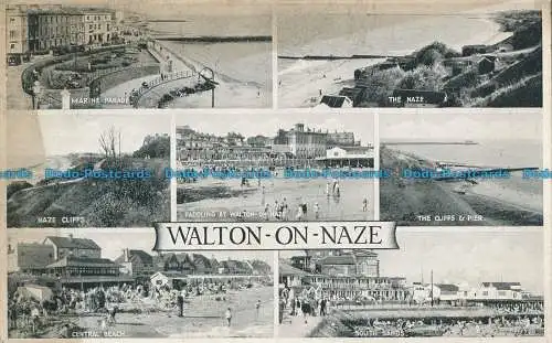 R028130 Walton on Naze. Mehrfachansicht. Valentinstag. Bromoton. 1933
