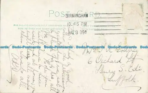 R027491 Bettgestell-Handwerksbogen. 1909