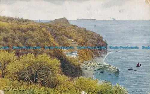 R028191 Clovelly aus dem Hobby Drive. Lachs. Nr 2367. 1923