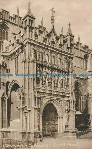 R028274 Gloucester Cathedral. Südveranda. Frith. Nr 28972