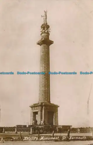 R028982 Nelsons Monument. Gt. Yarmouth