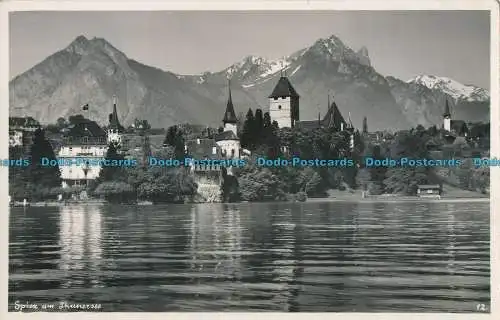 R011099 Spiez am Thunersee. 1947