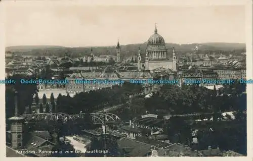 R011377 Potsdam. Panorama vom Brauhausberge. RP