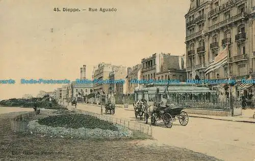 R011176 Dieppe. Rue Aguado. 1910