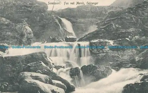 R011420 Sondmor. Fos ved Merok. Geiranger