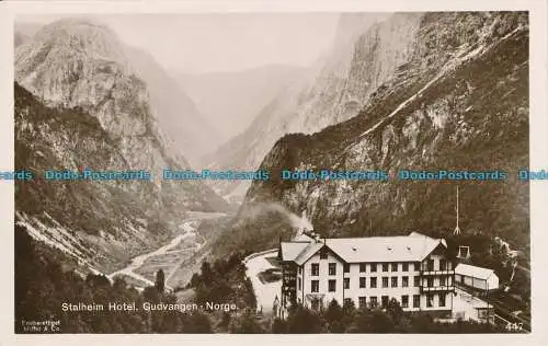 R011421 Stalheim Hotel. Gudvangen. Norge. Eneberettiget