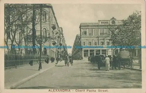 R011287 Alexandria. Cherif Pacha Street