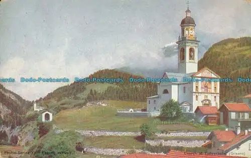 R011548 Phytin. Kirche in Tiefencastel. Graubünden