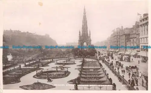 R096179 Princes Street mit Blick nach Westen. Edinburgh. Zuverlässige