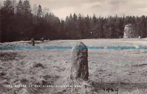 R096789 Die Gräber der Clans. Culloden Moor. Davidson. Ideal. RP