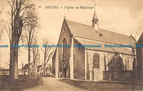 R097364 Brügge. Leglise du Beginenstand. Th. van den Heuvel