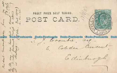 R098053 Alte Postkarte. Berg. 1903