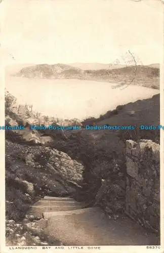 R098094 Llandudno Bay und Little Orme. Photochrom. Nr 58370. 1925
