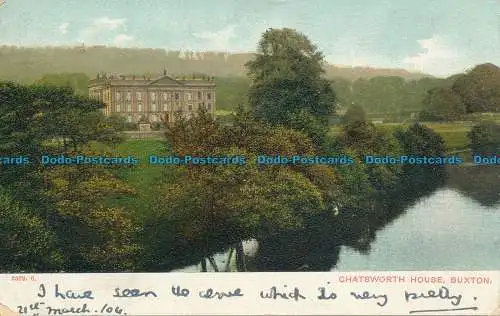 R097727 Chatsworth House. Buxton. Hartmann. 1904