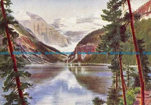 R097214 Unser glorreiches Reich. Lake Louise. Foto Kanadischer Pazifik. Nr. 21 von