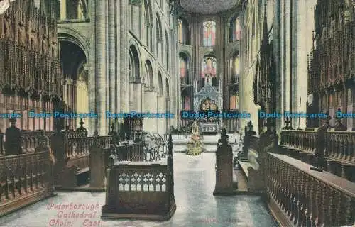 R097215 Peterborough Cathedral. Chor Ost. Jarrold. Nr 1236. 1906