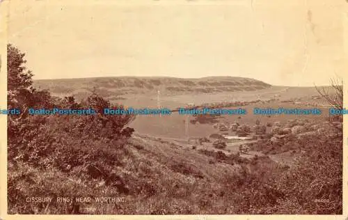 R098782 Cissbury Ring. Nahe Worthing. Fototyp. Valentinstag. 1947