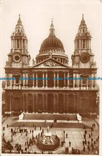 R097895 St. Pauls Cathedral. London. RP. 1929