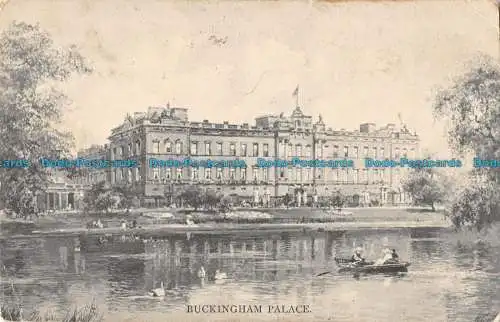 R097901 Buckingham Palace. Hügel. 1904
