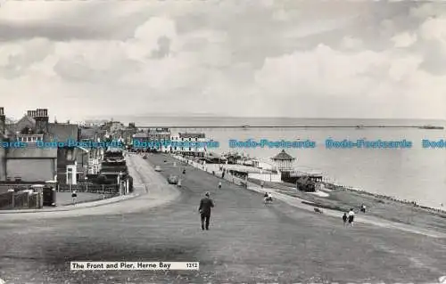 R098818 Die Vorderseite und der Pier. Herne Bay. Serie A. H. und S. Paragon. RP