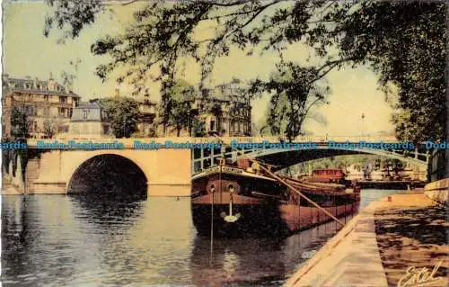 R098475 Paris. L Ile Saint Louis et les Quais de la Seine. Estel