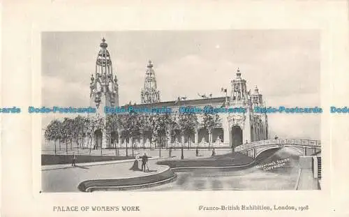 R097972 Palast der Frauenarbeit. Franco British Exhibition. London. 1908. Valentin