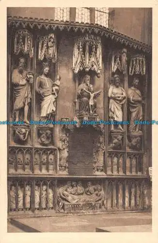 R098964 Rothenburg o.T. Sakramentshauschen in der St. Jakobskirche. Hermann A.