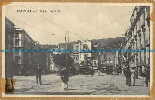R098689 Napoli. Piazza Torretta. C. Cotini