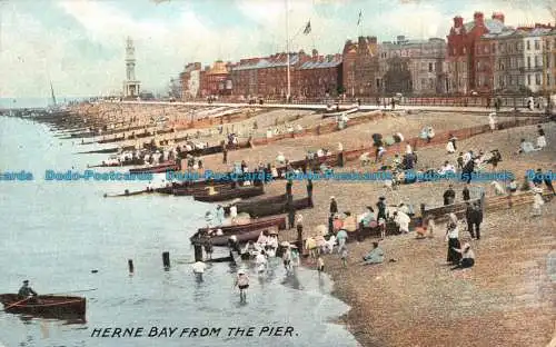 R098759 Herne Bay vom Pier. Zierliche Serie. Dennis. 1909