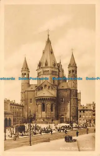 R099371 Mainz. Dom. Ostseite