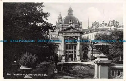 R100125 74011. Wiesbaden. Kochbrunnenanlage. Karl Rud. Brummer