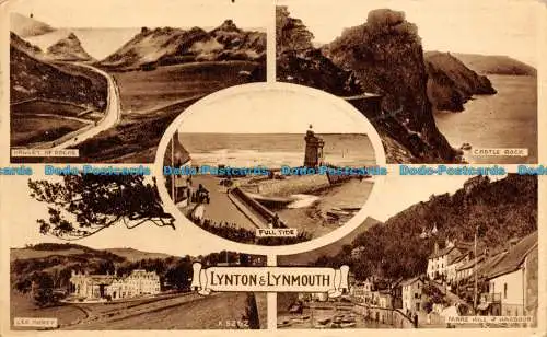 R100209 Lynton und Lynmouth. Harvey Barton. 1952. Multi View