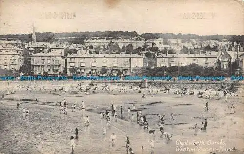 R099484 Glentworth Sands. Weston Super Mare. 1922