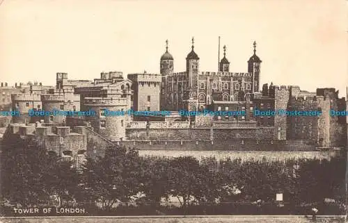 R099550 Tower of London. C. F. Castles Lesco Serie