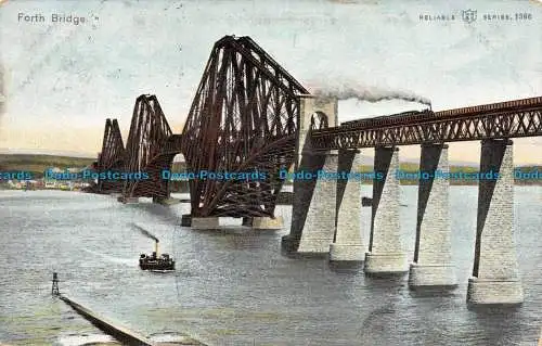 R100404 Forth Bridge. Zuverlässige Serie. 1366. 1904