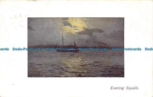 R101139 Evening Squalls. 1907