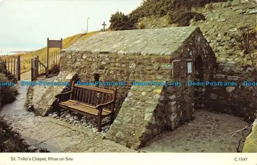 R101141 St. Trillos Kapelle. Rhos on Sea. Dennis