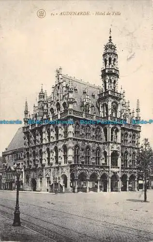 R101196 Audenarde. Hotel de Ville. F. Walschaerts