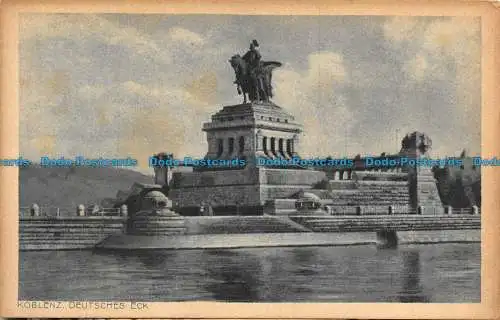 R101237 Koblenz. Deutsches Eck