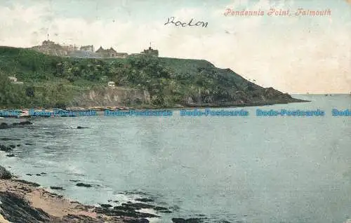 R101245 Pendennisspitze. Falmouth. Argall. 1909