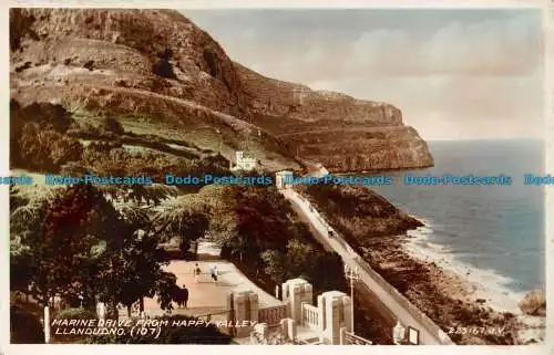 R101311 Marine Drive von Happy Valley. Llandudno. Valentinstag. RP